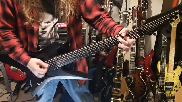 Ibanez Xiphos XPTB720-BKF Iron Label 7-String Guitar смотреть онлайн