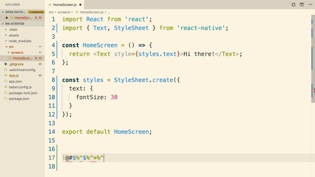 React Native - Making Changes ll Java-Script React Native ll tutorial смотреть онлайн