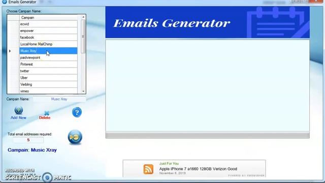 Emails Generator Software – Free 3 Days Trial смотреть онлайн
