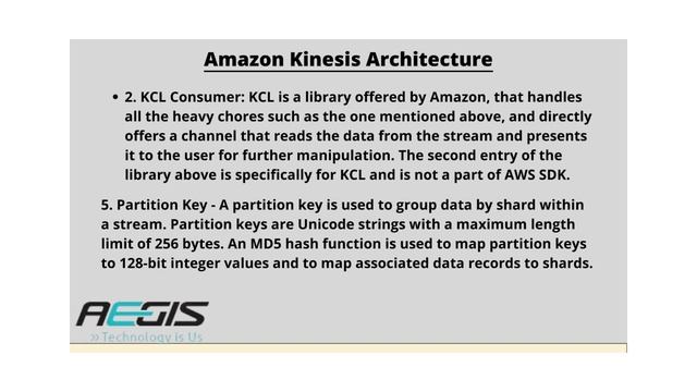 Overview: AWS Kinesis Data Stream Consumer using Java: Aegis Softtech смотреть онлайн
