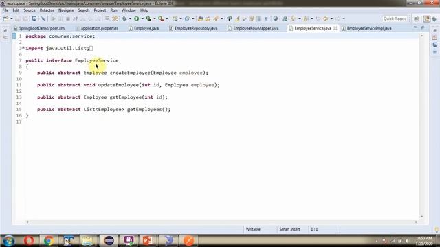 Fetching All Employee Records: Spring Boot, JdbcTemplate, and Layered Architecture |Spring Boot CRU смотреть онлайн