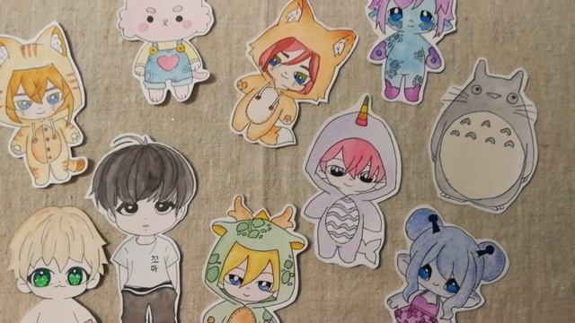 Записная Книжка Из Альбома (часть 1) Totoro / Chibi Characters смотреть онлайн