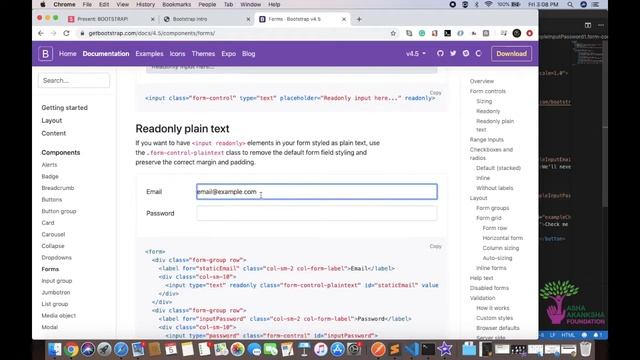 Bootstrap Buttons, Forms and Navbar смотреть онлайн