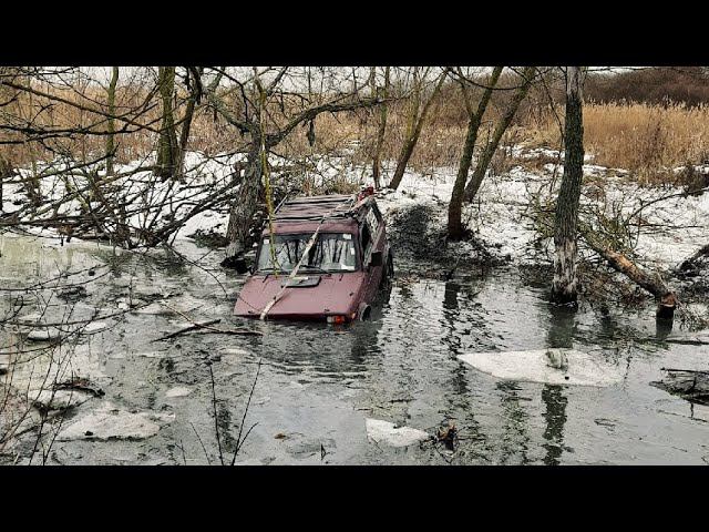 Боевое крещение в ледяных каналах. Новые участники | Офф-роуд Валуйки смотреть онлайн