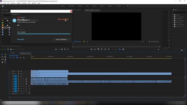 Pluraleyes. Синхронизация звука с нескольких камер в Adobe Premiere смотреть онлайн