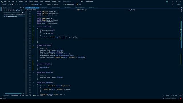 How to make 2d Endless Runner game in unity | Part 6 смотреть онлайн