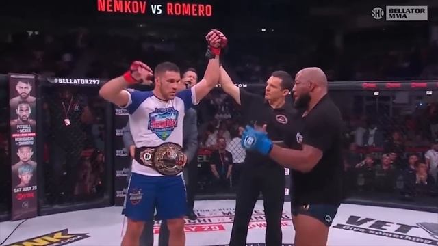 Полный Бой Вадим Немков vs Йоэль Ромеро / ОБЗОР БЕЛЛАТОР 297: Петтис, Фрейре, Андерсон, Дэвис смотреть онлайн
