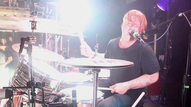 Underoath - It's Dangerous Business Walking Out Your Front Door [Aaron Gillespie] Drum Cam [HD]
