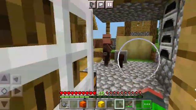 зачем разбойники напали на деревню жителей #15 в майнкрафт смотреть онлайн