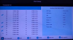 Настройка WeTek Play на NTV Plus с Eutelsat 36A/36B на частоте 36.0°E