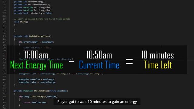 Energy/Stamina System - Easy Unity Tutorial смотреть онлайн