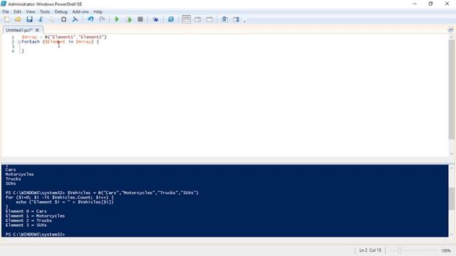 PowerShell ForEach Loops смотреть онлайн