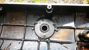 Удаление нагара на клапанной крышке димексидом