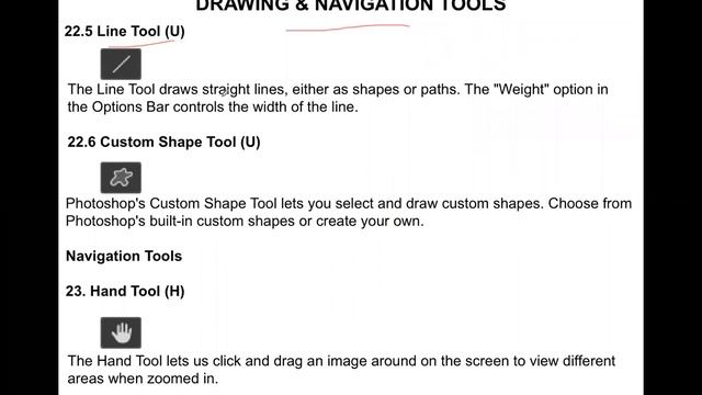 Lecture 20: Drawing and Navigation Tools in Photoshop | Desktop Publishing DTP смотреть онлайн