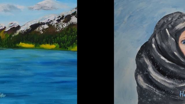 Работы гуашью смотреть онлайн