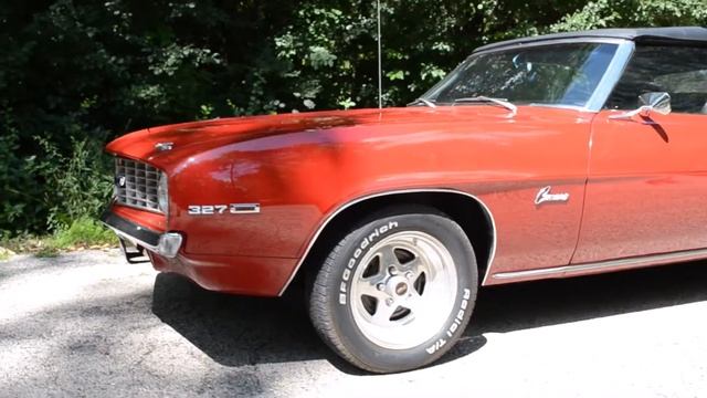 1969 Chevy Camaro Convertible смотреть онлайн