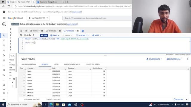 SQL Portfolio Project: Real Time Data Analysis of my travel expenses in 6 Countries смотреть онлайн