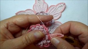 _Фантазийный цветок_вязание крючком,