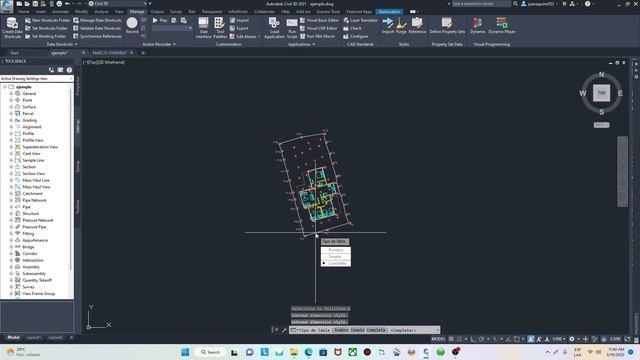 Crear tabla de Coordenada AutoCad 2021 смотреть онлайн