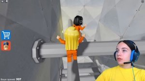 ПОБЕГ ОТ БАРРИ С АЛЁНОЙ в ROBLOX!