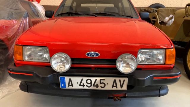 Probando el Ford Fiesta XR2 mk2 смотреть онлайн