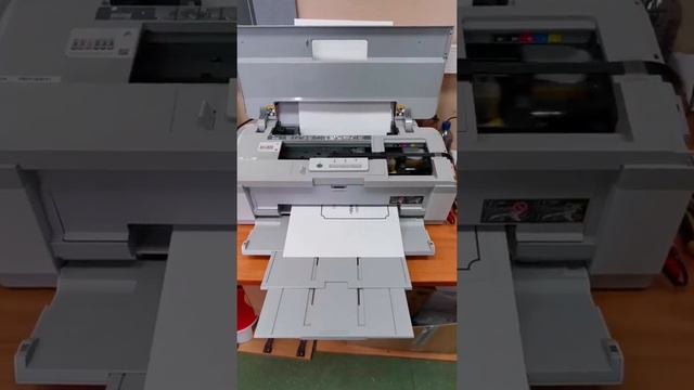 Принтер для сублимации.Печать образец. смотреть онлайн