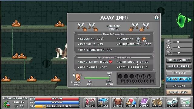 IdleOn - How To Find Potty Rolls For The Choppin Skill?