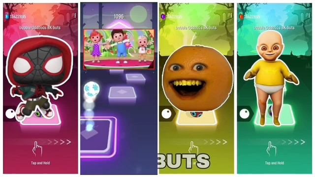 Funko Pop Marvel 🆚 Super JoJo 🆚 TheBaby In Yellow 🆚 Annoying Orange. 🎶 Who Is Best? 🎵Tell We?🤩 смотреть онлайн