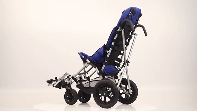 Детская инвалидная коляска Ortonica Kitty механическая с углом наклона сиденья 30° смотреть онлайн