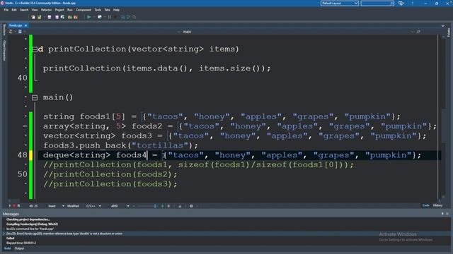 Intro to Deques (Double Ended Queue) - C++ Tutorial 24 смотреть онлайн