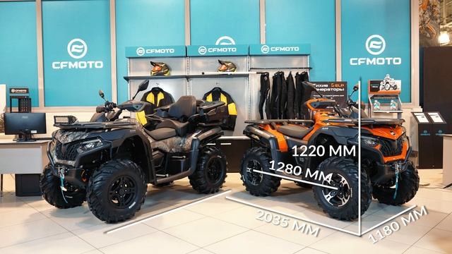 Квадроцикл-компаньон: CFMOTO CFORCE 600 EPS и 600 S EPS - обзор квадроциклов смотреть онлайн