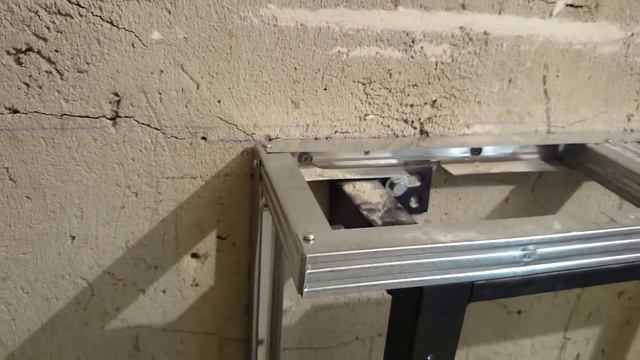 исправление каркаса для инсталляции. Монтаж гипсокартона. смотреть онлайн