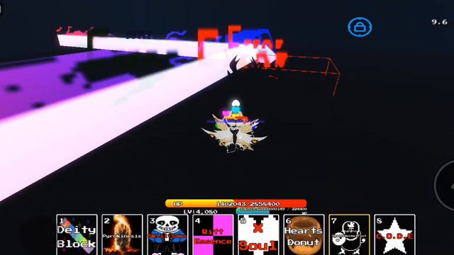 BEATING FINAL ERROR SANS AT LVL4000 | #roblox Unwavering Soul