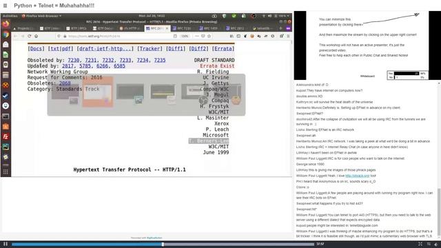 HOPE 2020 (2020): Python + Telnet = Muhahahha!!! смотреть онлайн