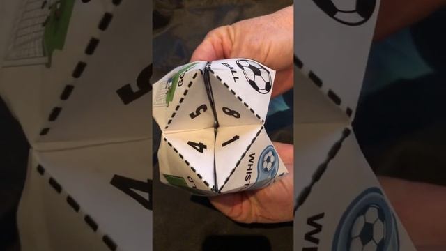 Alliston United Soccer Cootie Catcher - How to play смотреть онлайн
