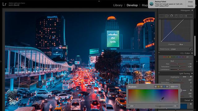 Cyberpunk color | Adobe Lightroom tutorial смотреть онлайн