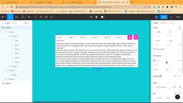 Figma Horizontal Tabs With Slide Indicator | Tabs Prototype In Figma (2022) смотреть онлайн