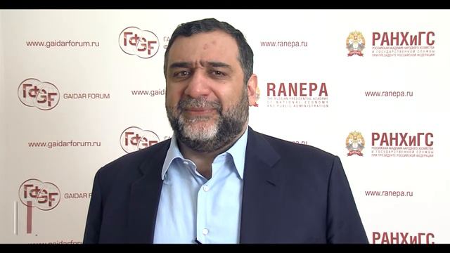 Гайдаровский форум 2015. Рубен Варданян, председатель Совета директоров «RVVZ Foundation». смотреть онлайн