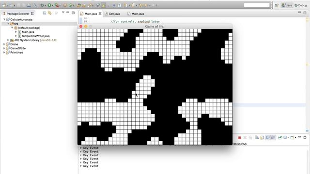 Cellular Automata 4-5 rule cave generation смотреть онлайн