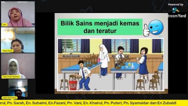 Live : Kelas Sains Bersama Guru-Guru SK Kebun Baharu