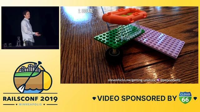 RailsConf 2019 - Getting Unstuck: Strategies For Solving Difficult Problems by Steven Hicks смотреть онлайн