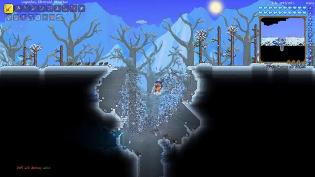 BEST Mount in Terraria!!! Improved Drill Mount - Luiafk Mod смотреть онлайн