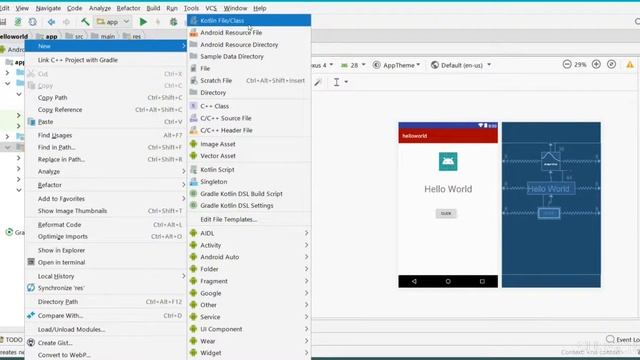 Android learn to code 11: Creating a Resource Folder смотреть онлайн