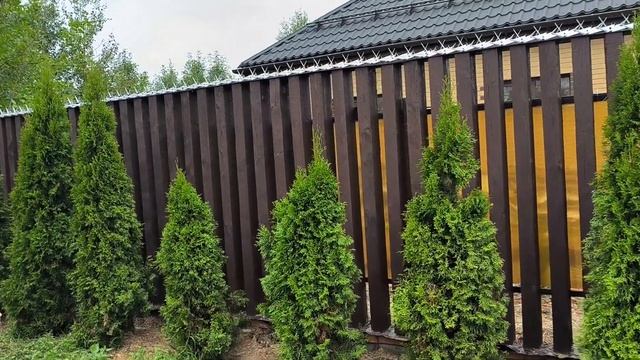 Красивый забор с шипами и не только! смотреть онлайн