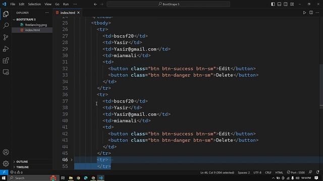 Bootstrap CSS Framework Tables in Bootstrap | Bootstrap tutorials in Hindi / Urdu смотреть онлайн