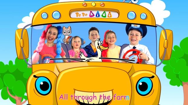 The Wheels On The Bus #2 | Nursery Rhyme Children Song By Be Be Kids