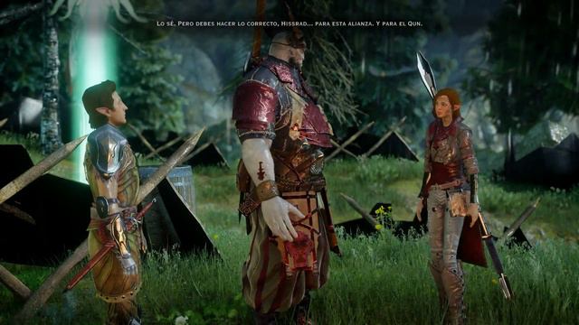 Dragon Age Inquisition Iron Bull Mission Demands Of The Qun (Save Chargers) Exigencias del Qun HD смотреть онлайн