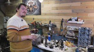 Начало сборки КПП, регулируем первичный вал. Peugeot Boxer