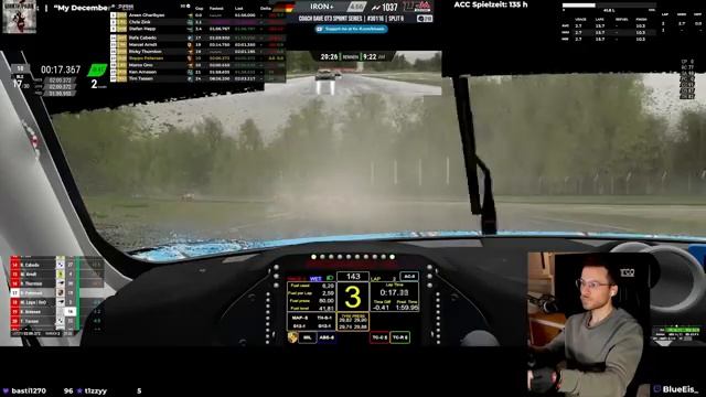 ACC LFM Season 8 Coach Dave GT3 Sprint - Imola 2 - Pos. 21-19 - Ungeplant im Regen! смотреть онлайн