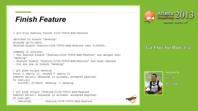 DCATL 2013 - Git Flow for Daily Use смотреть онлайн